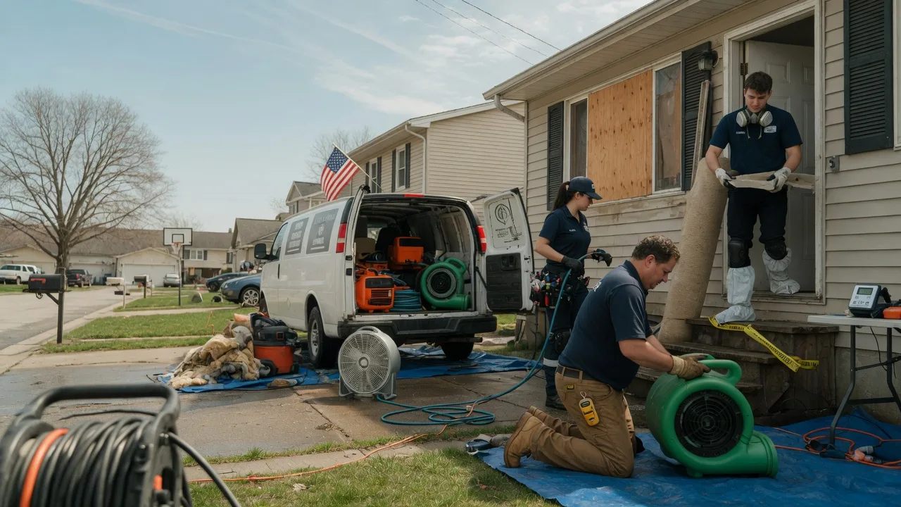 Water Damage Restoration in Spanaway, WA near me